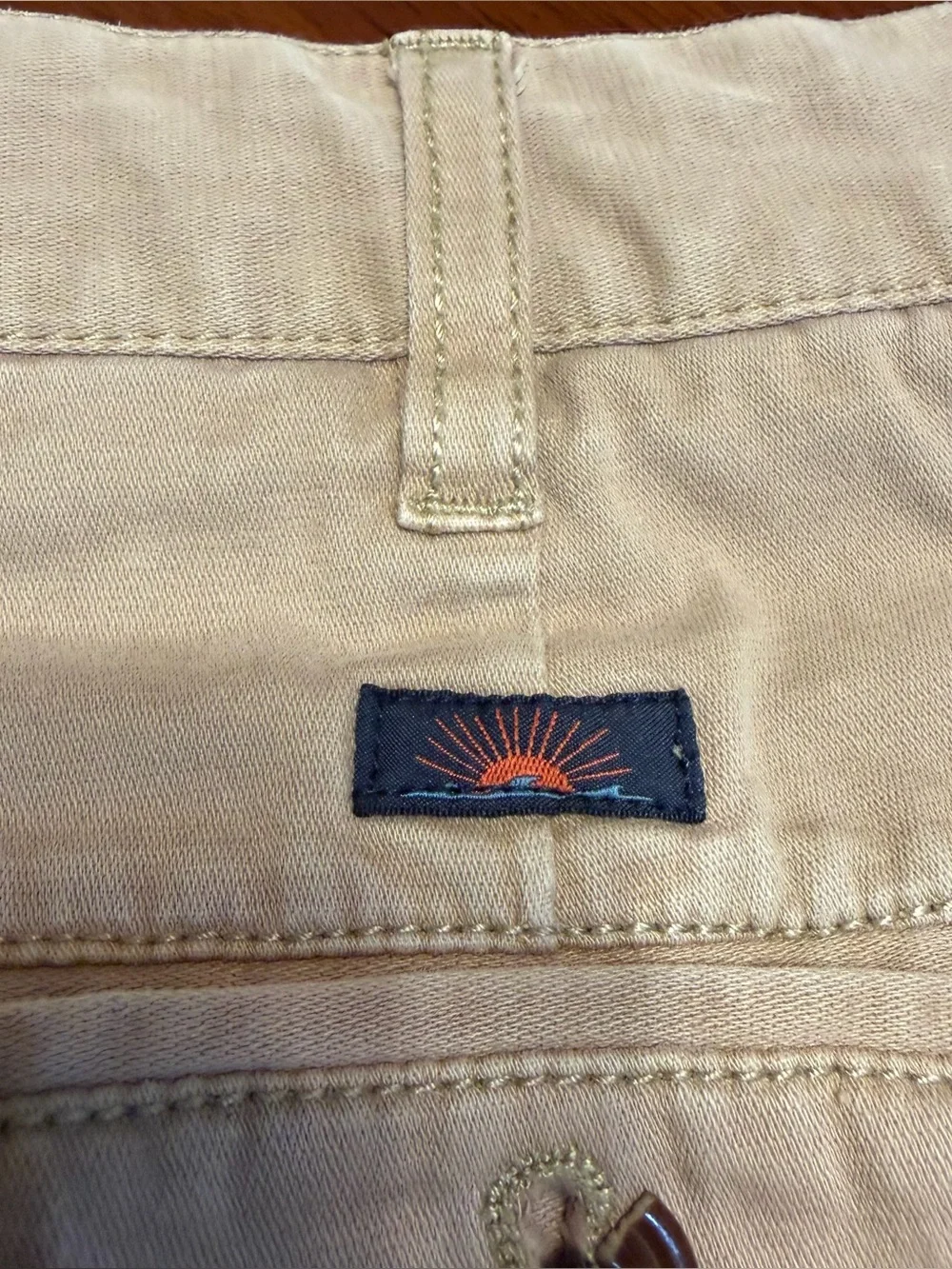 Faherty Reserve Shorts Mens Size 32 Tan Stretch Chino 9